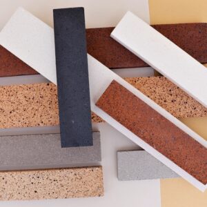 آجر نما نسکافه ای نسوز 5.5*26*2.5